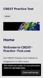 Mobile Screenshot of cbest-practice-test.com